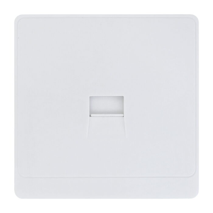 P-W346 - Rj45 Igang Data Socket -PC Classic Range: White - Image 1