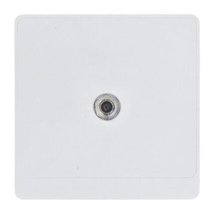 P-W469 - 1 Gang Satelite Socket -PC Classic Range: White