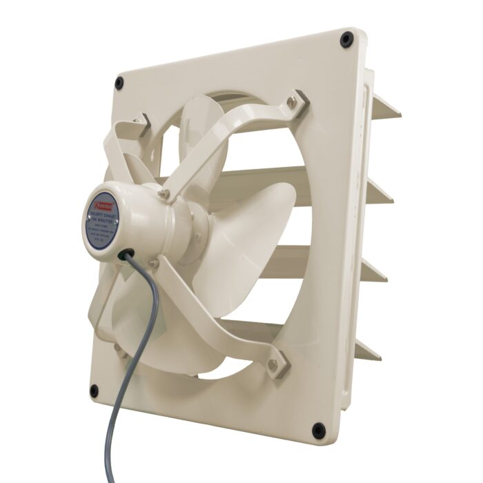 FA-30BKH - Khaleegia 12" Exhaust Fan Metal Shutter - Image 1