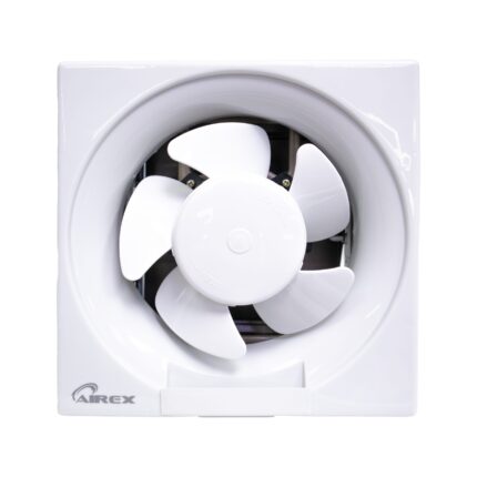 XAU6 - Airex 6" Square With Metal Shutter Wall Mounting