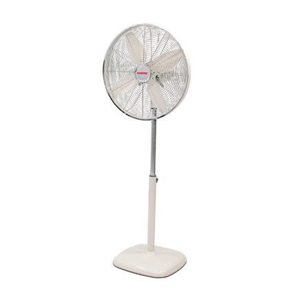 A-SF40M - Admore White 16" Metal Stand Fan