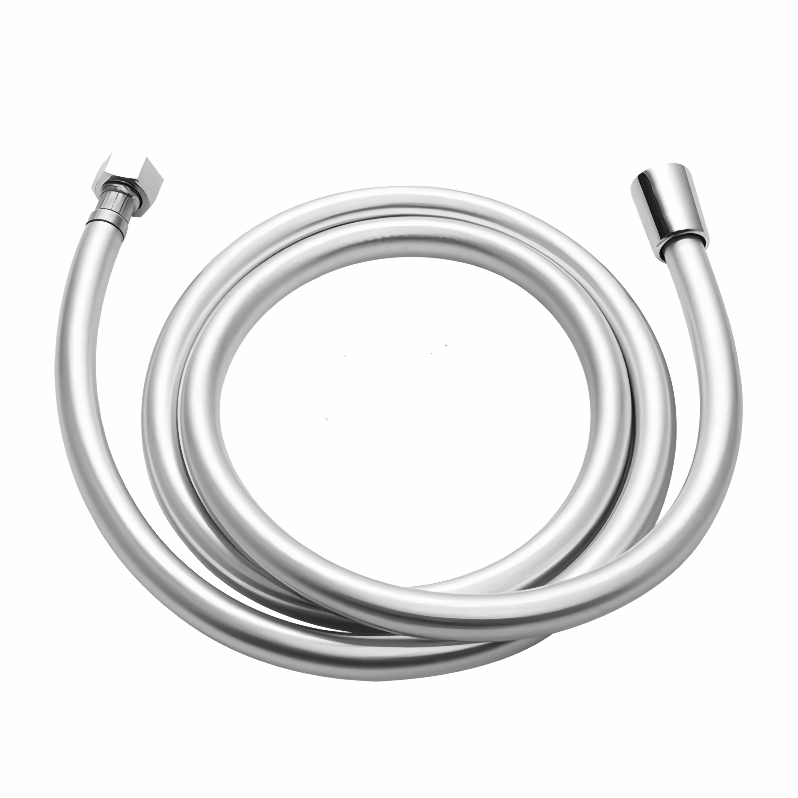 Eurospring 120cm Smooth PVC Shattaf Hose – Metallic Gunmetal (Model: E-FH120S)